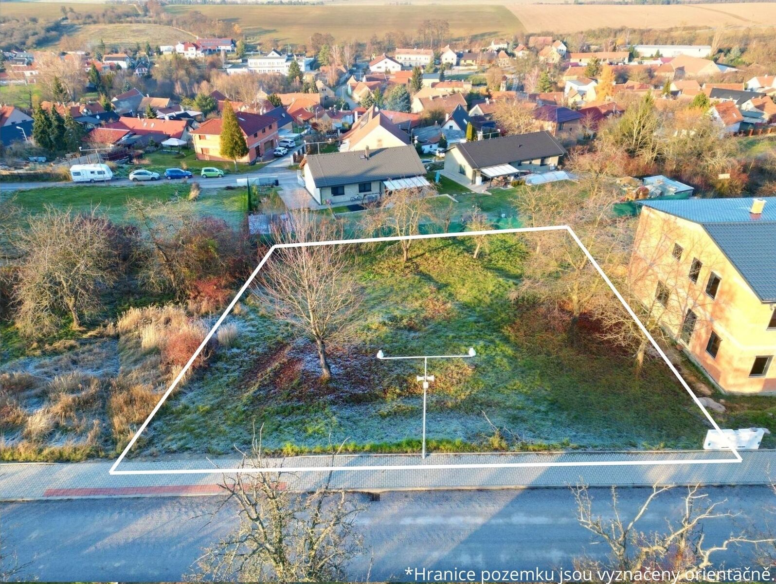 Prodej pozemku ke stavbě RD, Dřetovice, 919 m2