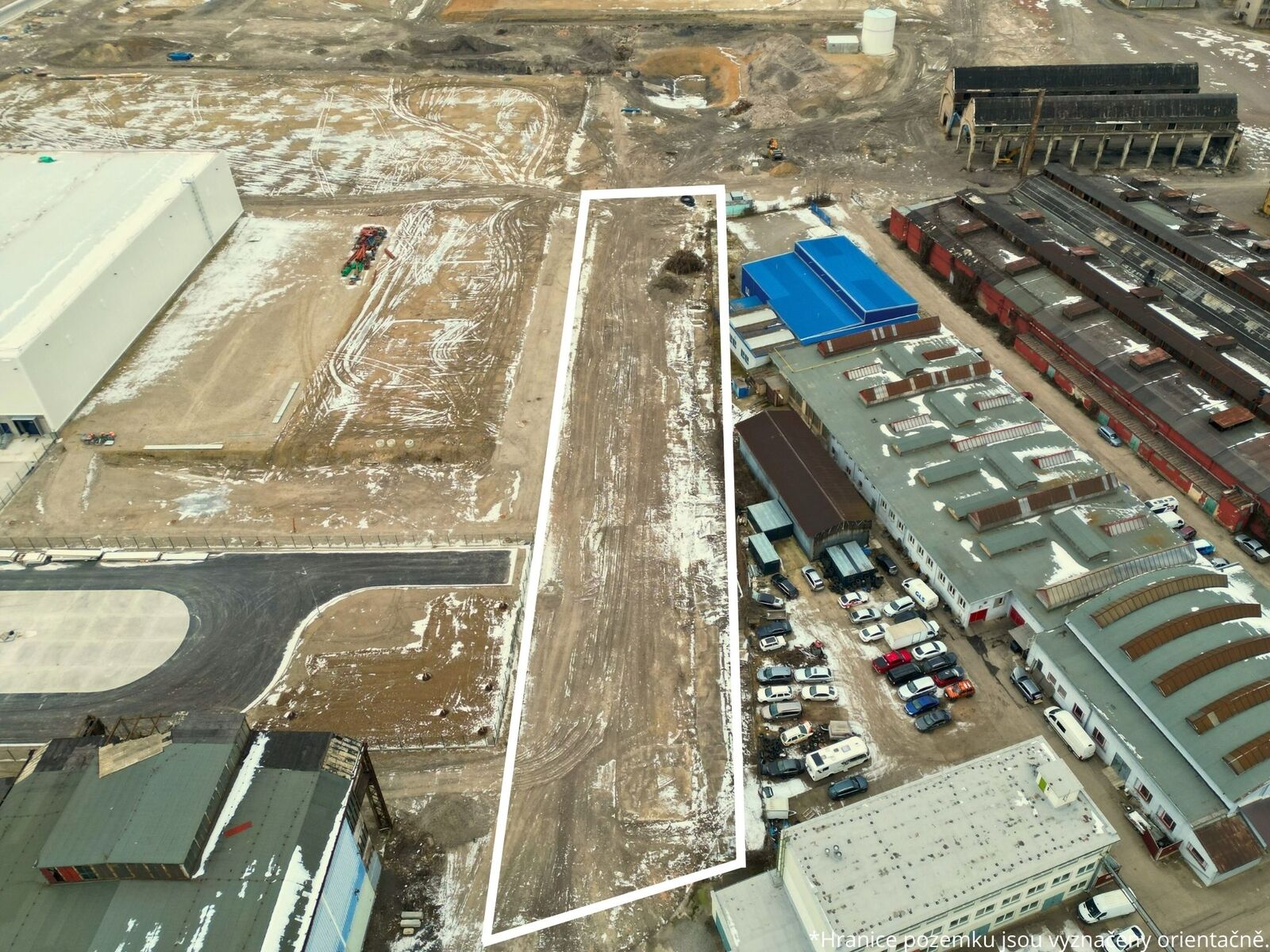 Prodej komerčního pozemku v areálu Poldi Kladno