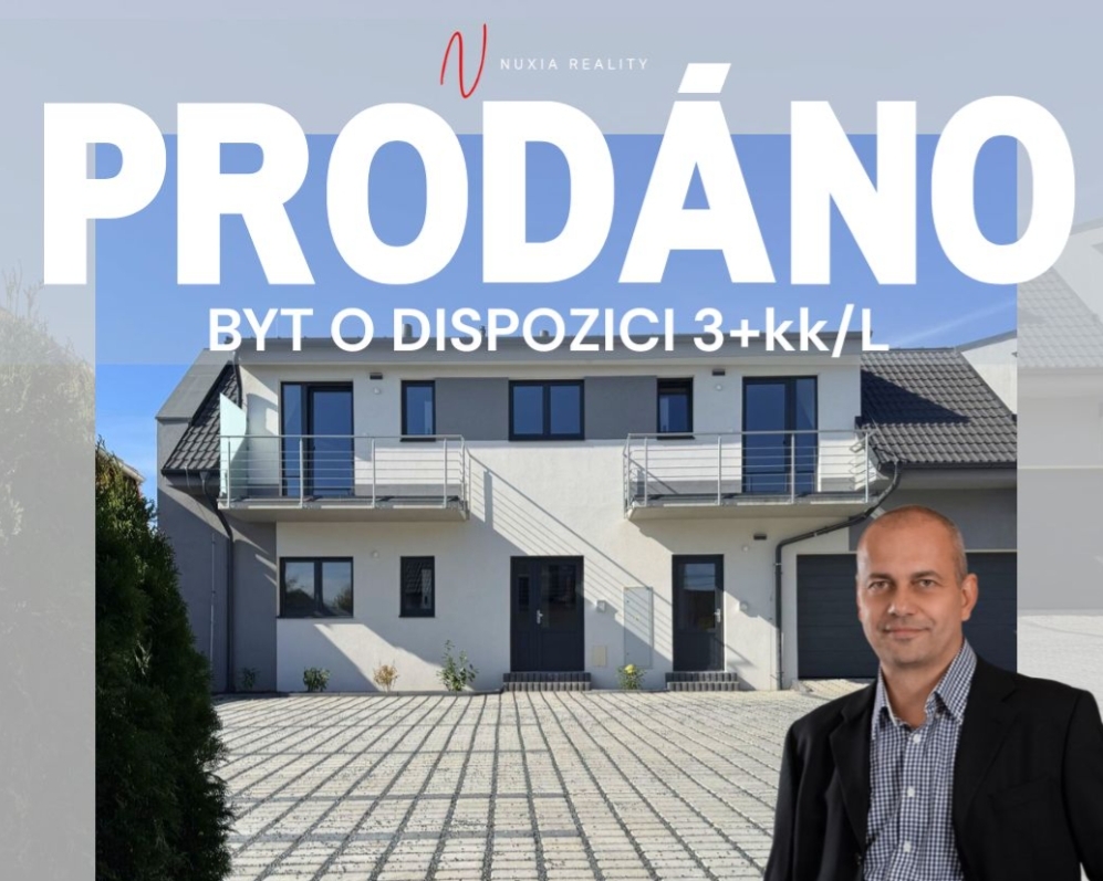 Byt 3+kk/L (74,3 m²), Dolany u Kladna