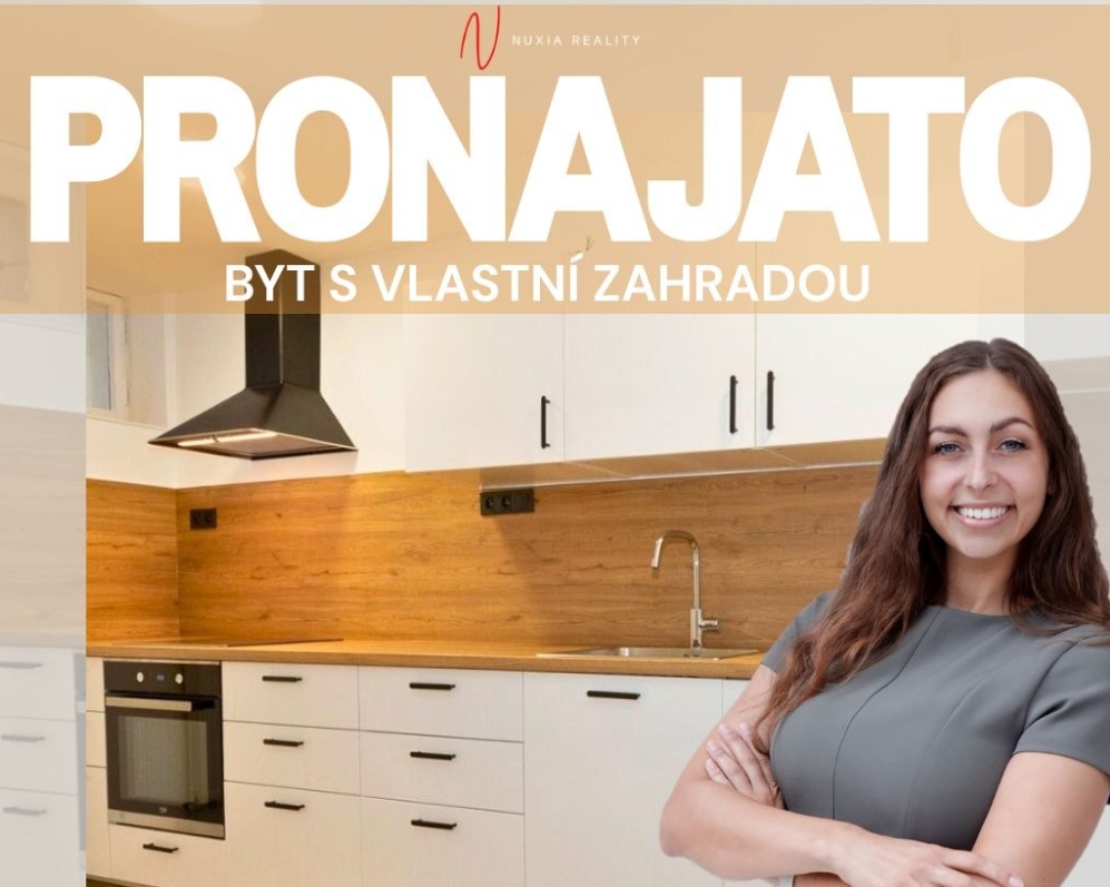 Pronájem bytu 2+1 (71 m²), vlastní zahrada - Říčany