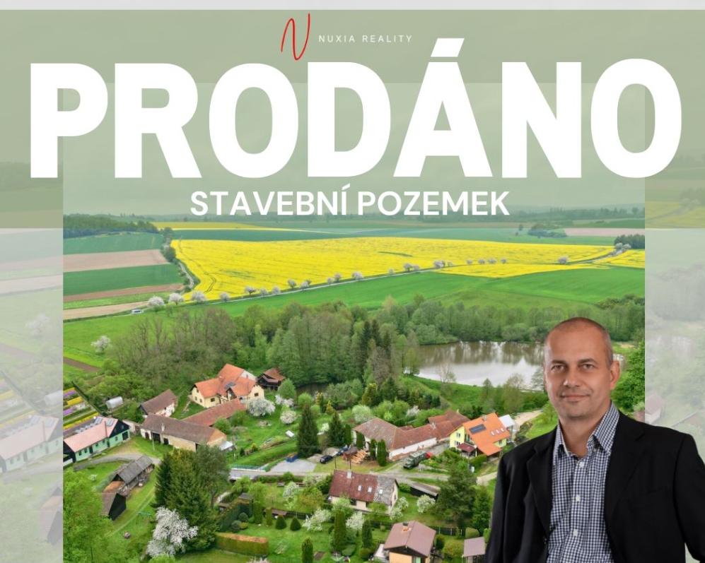 Prodej pozemku pro stavbu RD, Vápovice (890 m²)
