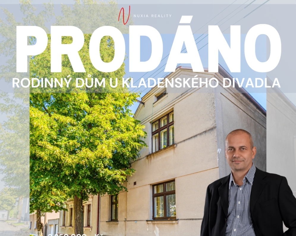 Prodej rodinného domu (137 m²), Kladno, ul. Divadelní