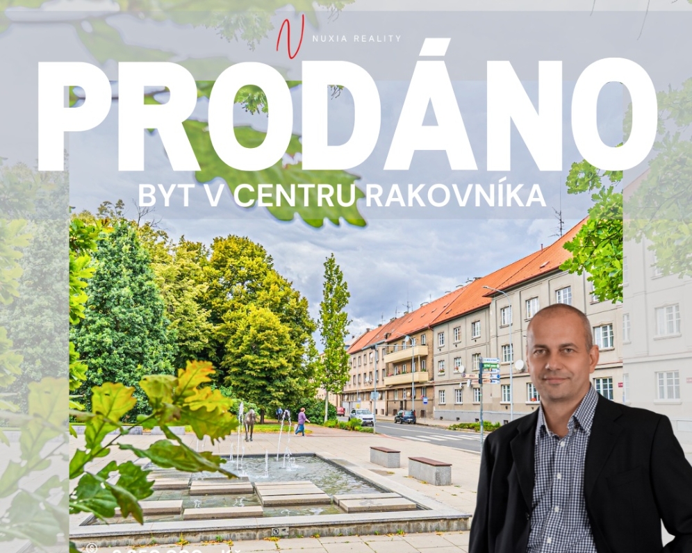 Prodej bytu 4+1, 94 m² v centru Rakovníka – ulice Na Sekyře